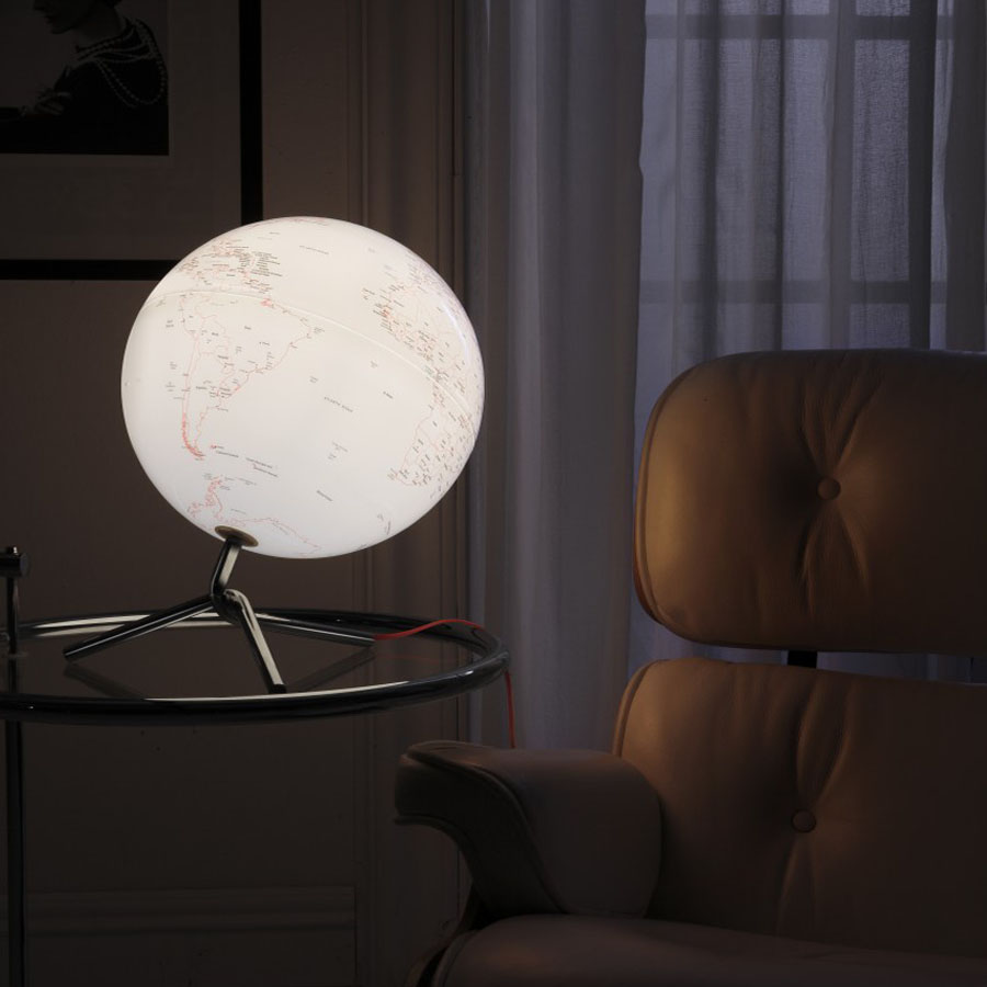 Atmosphere NODO Modern Illuminated Globe Stardust