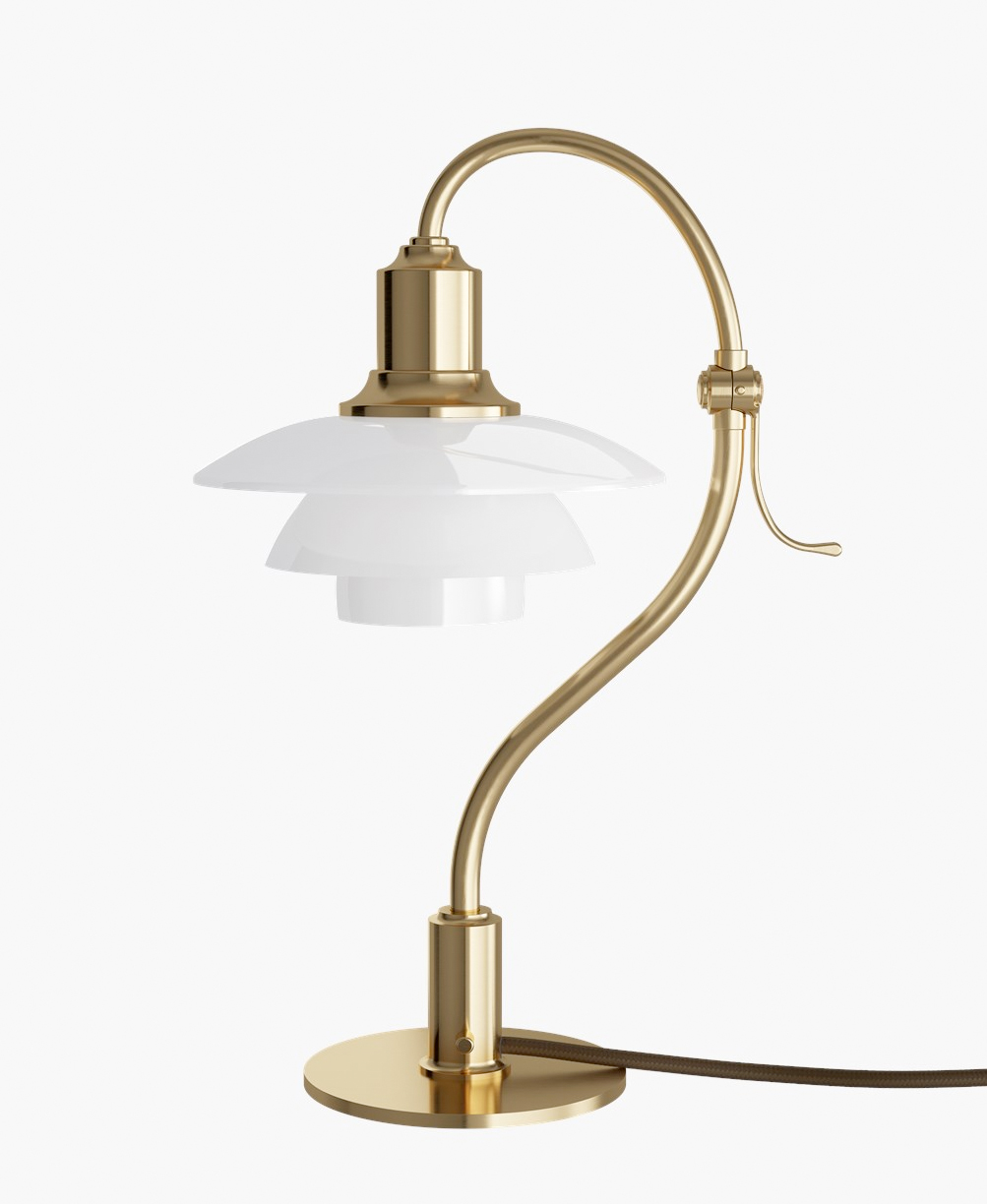 PH 3/2 Table Lamp Lamp Brass - Louis Poulsen - Buy online