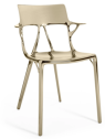 Kartell A.I. Metal Chairs by Philippe Starck
