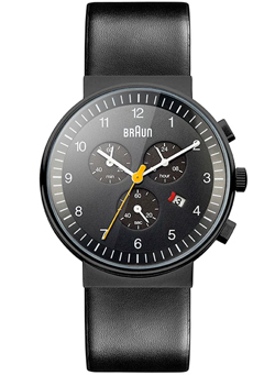Braun Chronograph BN0035BKBKG Modern Men's Watch - Black