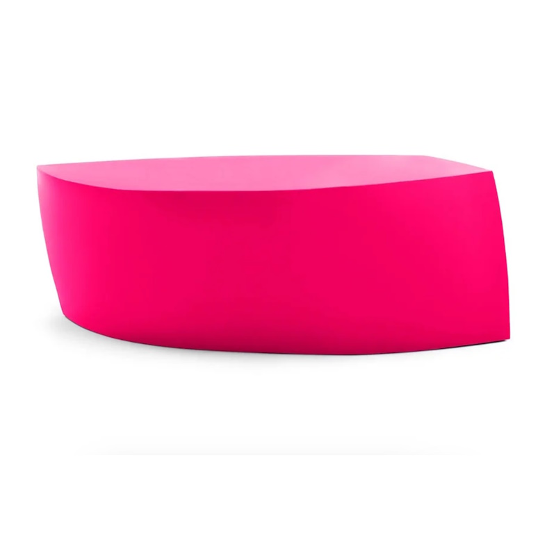 Frank Gehry Bench by Heller Magenta/Pink