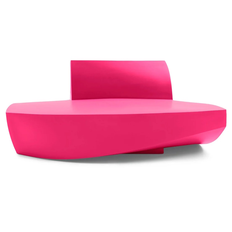 Frank Gehry Sofa by Heller - Magenta / Pink