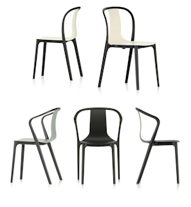 Vitra BELLEVILLE Chair/Armchair by Ronan & Erwan Bouroullec - Plastic