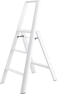 Hasegawa LUCANO 3-Step Ladders with Handrail - Assorted Colors