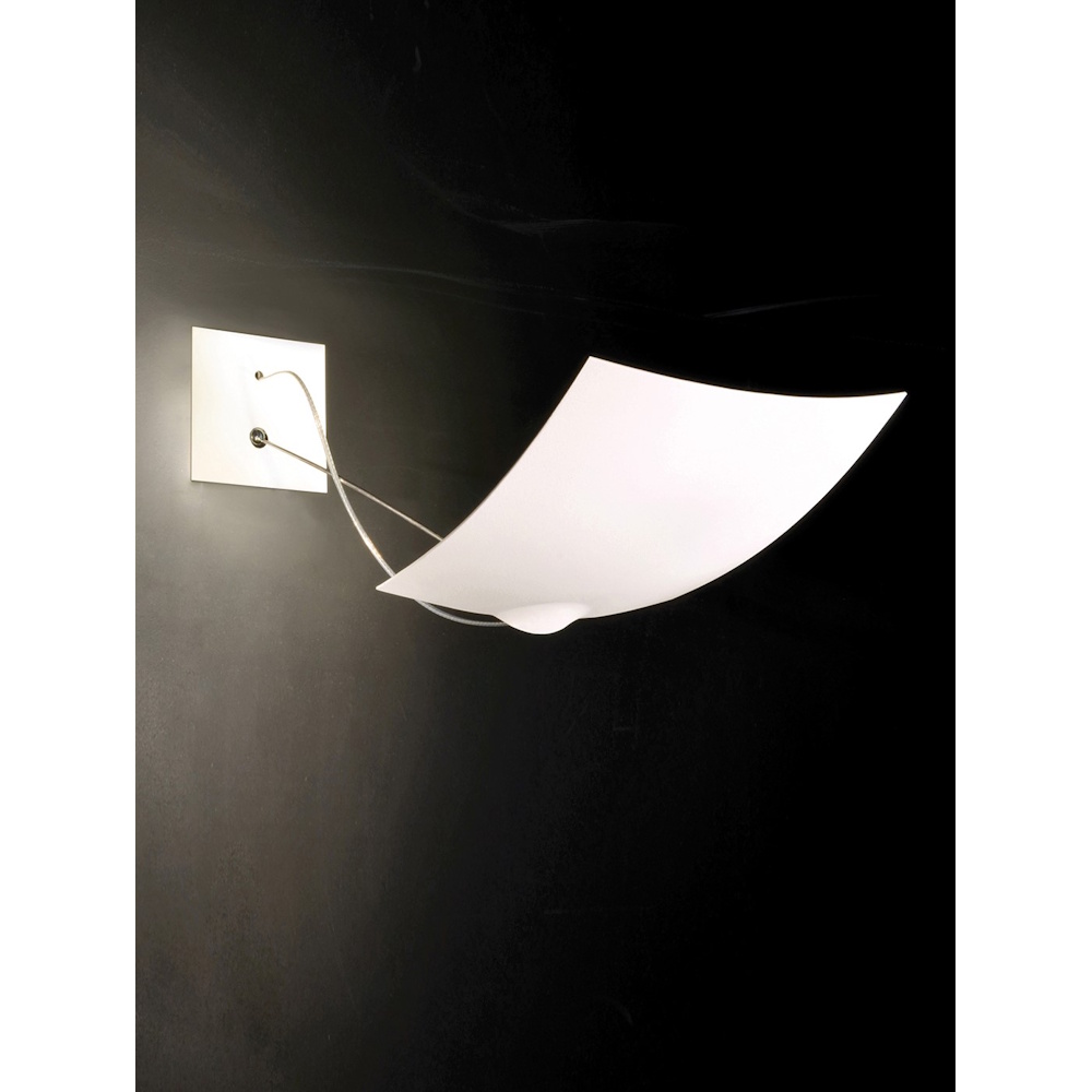 INGO MAURER 18x18 Wall Lamp by Ingo Maurer & Team