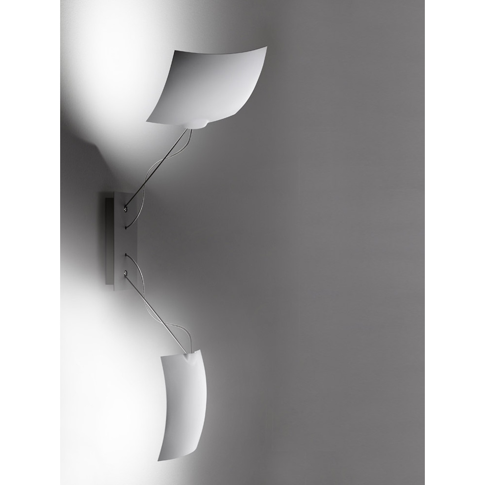 INGO MAURER 2x18x18 Wall Lamp by Ingo Maurer & Team