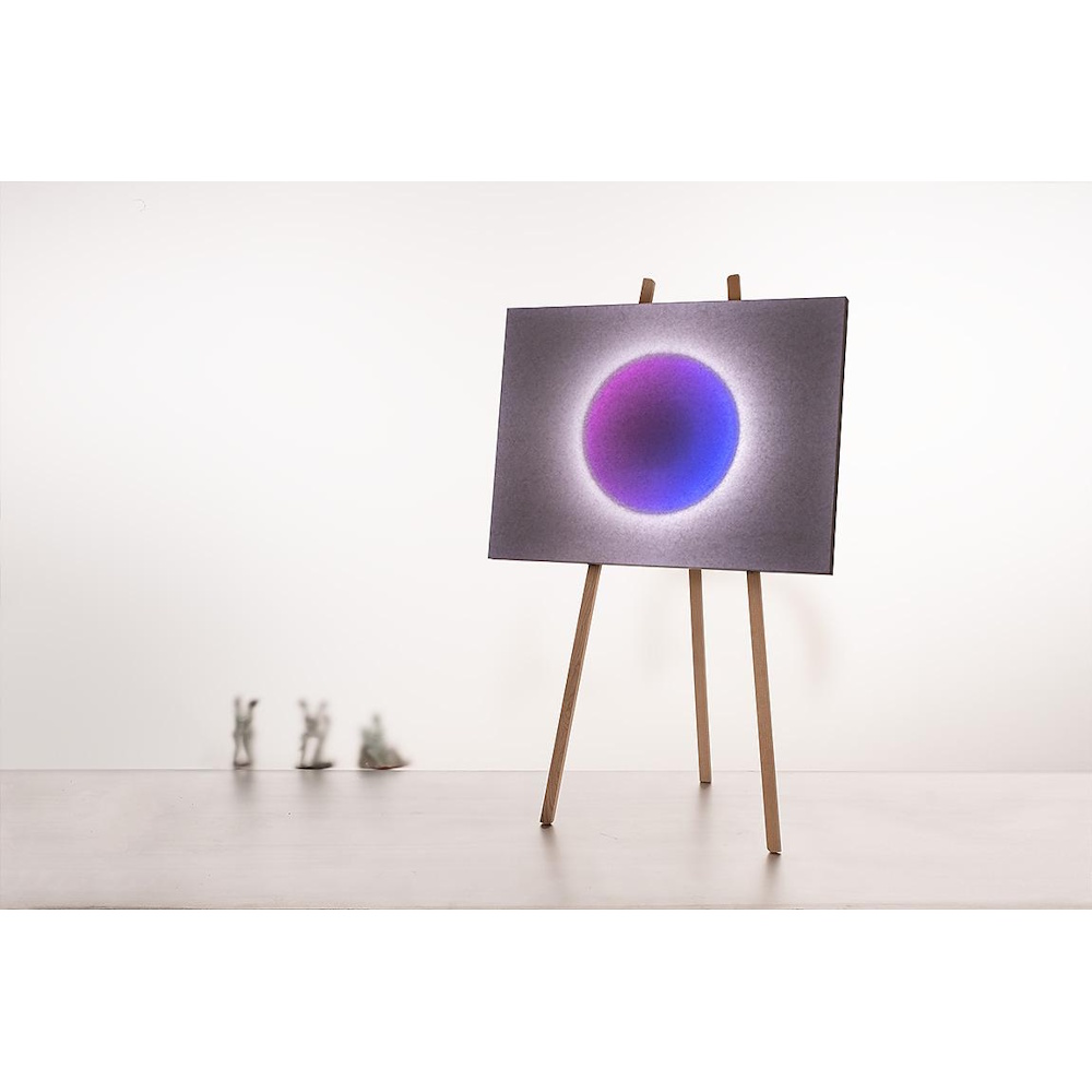 INGO MAURER Moodmoon Framed Floor/Wall Lamp by Sebastian Hepting