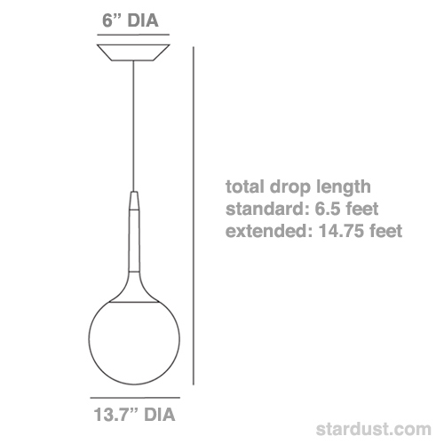 Artemide – Lampada da terra Castore 35 - LONGHO