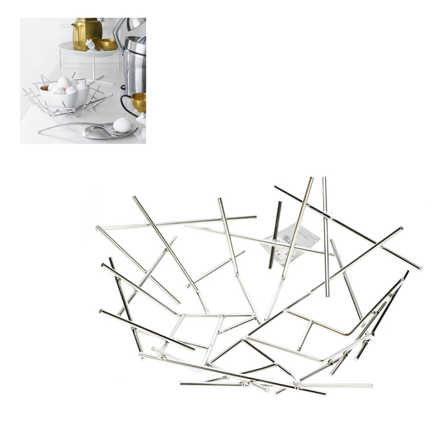 Alessi FC02 Blow Up Wire Fruit Holding Basket by Fratelli Campana 