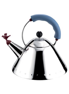 Alessi Bird Whistle Kettle by Michael Graves