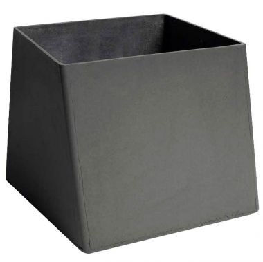 Contemporary Square Large 45 Gal Twist Cube Outdoor Planter Stardust - Large Patio Planters Black