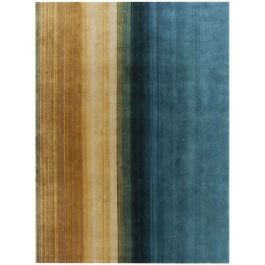 Gandia Blasco Paysages Landscape Rug, Brown Cream And Teal Rugs