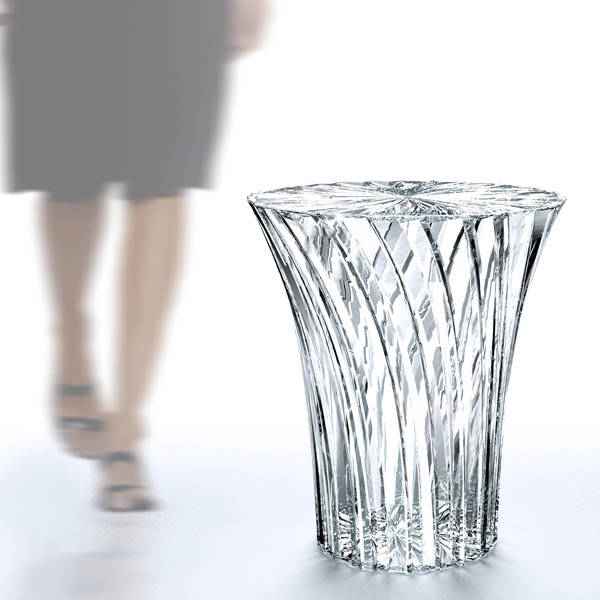 Kartell Sparkle Stool by Tokujin Yoshioka