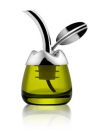Alessi Fior d'olio Glass Olive Oil Taster with Pourer by Marta Sansoni