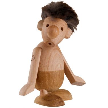 Hans Bolling Danish Strit Design Figurine by Architectmade, Wood