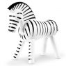 Kay Bojesen Striped Wooden Zebra by Rosendahl