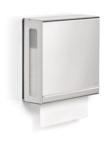 Wall Mounted Multi-Fold Paper Towel Dispenser White 