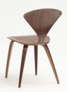 Norman Cherner Side Chair in Classic Walnut