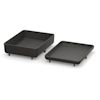 Drop Box Tray Set - Deep Black