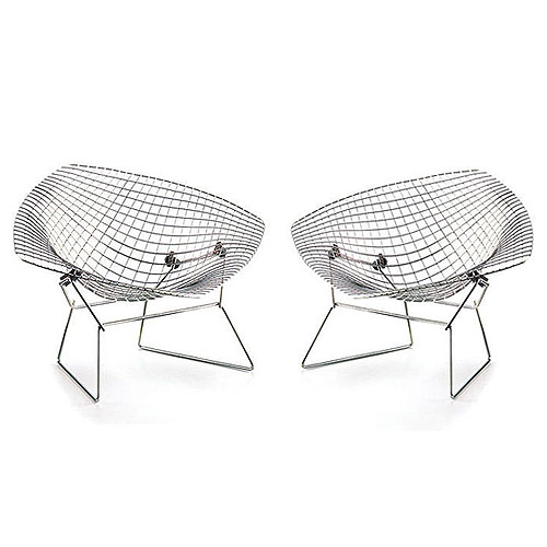 Vitra Miniature 4.5-inch Diamond Chair by Harry Bertoia