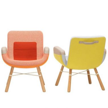 East River Multi Color Arm Chair by Vitra