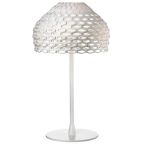 Flos FU7761 Tatou 19.69" Small Table Lamp, Halogen, White/Black/Bronze