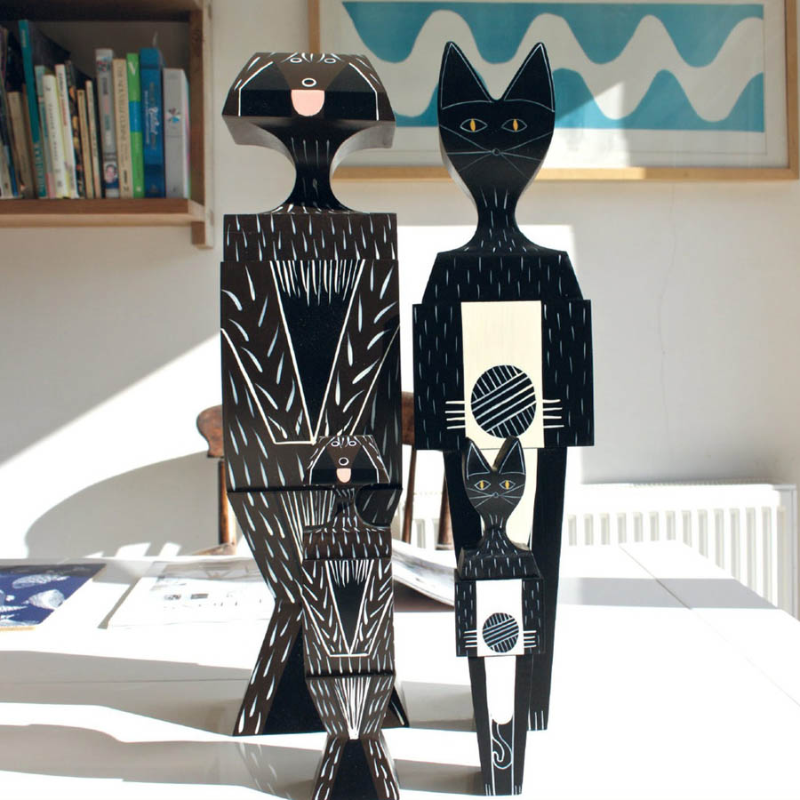 Dog Wooden Doll by Alexander Girard for Vitra