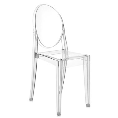 Kartell Victoria Ghost [Original] Crystal Clear Chair by Philippe ...