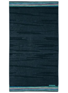 Missoni Home Liam 150 Beach Towel in Dark Blue