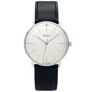 Max Bill Manual Watch Model 027 3700.00 in White Stardust