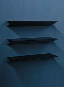 Glas Italia On Modern Wall Mounted Shelf by Ennio Arosio