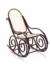 Vitra Miniature 6.75-inch No. 9 Bentwood Rocking Chair by Thonet