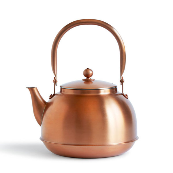 copper tea kettle made in portugal